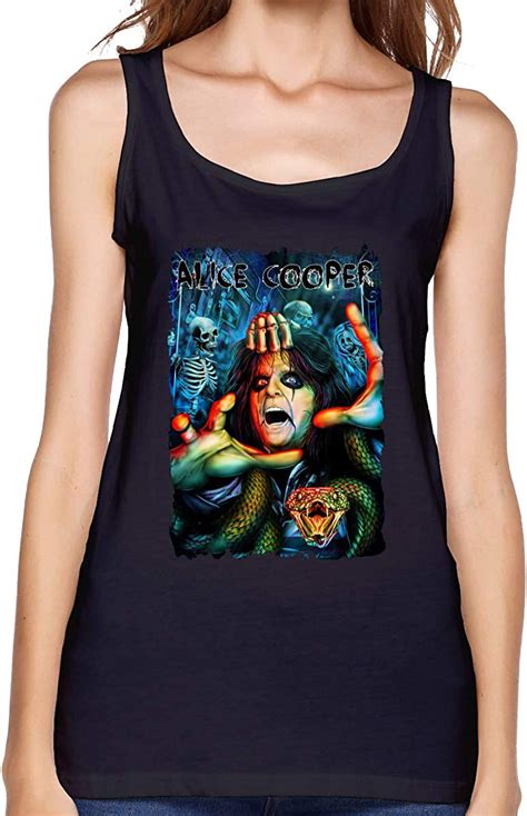 alice cooper woman s tank top casual sleeveless fitness tee shirt vest