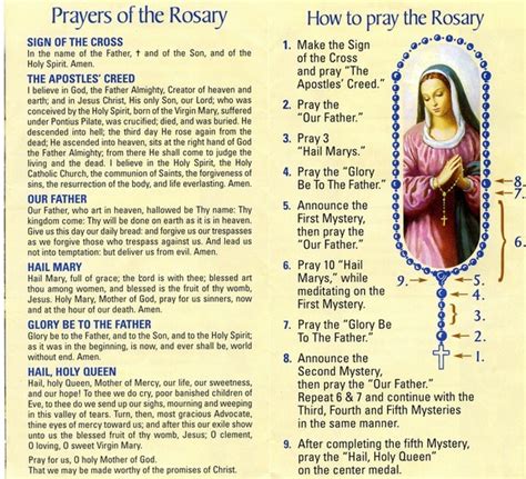 guide   rosary   mary mom youth faith formation