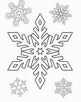 Coloring Winter Pages Small Snowflake Kids Color Printable Nature Snowflakes Schnee Print Christmas Fun Colouring Sterne Books Preschool Template Choose sketch template