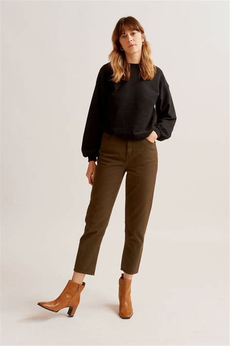 high waist tapered trouser   tapered trousers tops