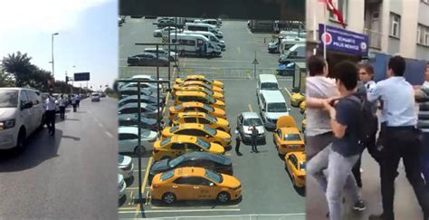 İstanbul da uber şoförleri ortalığı karıştırdı son dakika haberleri