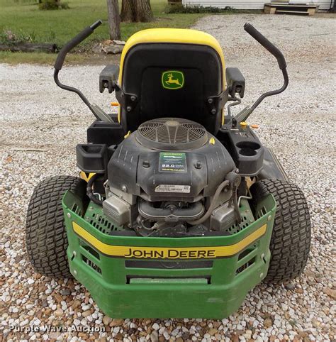 john deere ztrak zm lawn mower  assaria ks item dy sold purple wave