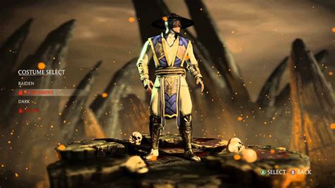 Mortal Kombat X Dark Raiden Costume Location Youtube