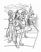 Trix Coloring Pages Winx sketch template