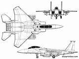 Eagle Mcdonnell 15e Strike F15 Blueprint Boeing Blueprints Cakes Bagera3005 Mtd sketch template