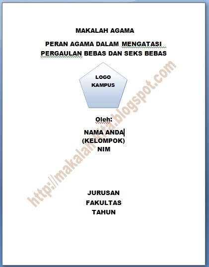 makalah peran agama dalam mengatasi pergaulan bebas yang berdampak pada seks bebas makalah kita