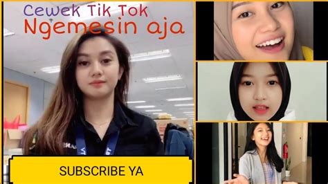 cewek cantik tik tok 2020 youtube