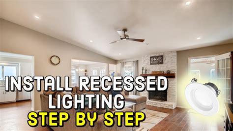 install  lights  existing ceiling terwatches