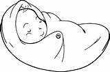 Coloring Baby Pages Sleeping Boy Printable Kids Cartoon Boys Wecoloringpage Swaddled Cute Sheets Bestcoloringpagesforkids Without Destroyed Twin Ways Adults Shower sketch template