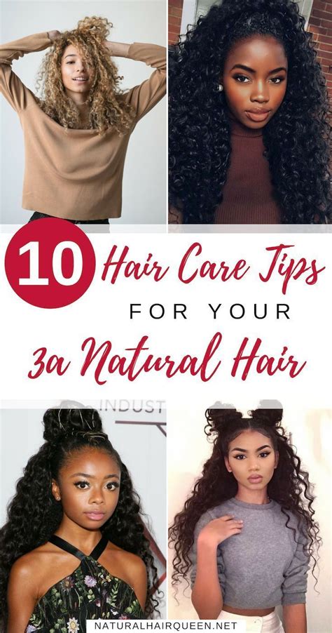 10 Hair Care Tips For Your 3a Natural Hair Natural Hair Tips