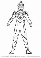 Ultraman Orb Mewarnai Gambar Ginga Drawingtutorials101 Paintingvalley sketch template