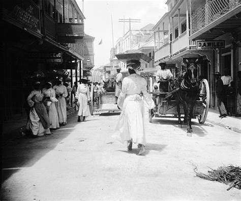 Street Scene Bridgetown Barbados 1906 Bridgetown Old