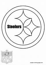 Steelers Coloring Pittsburgh Pages Logo Nfl Football Printable Choose Board Print Sketch Kids Popular Penguins sketch template