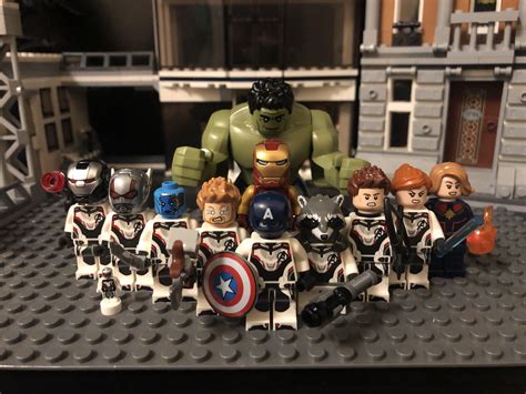 lego avengers endgame members  finally  assembled