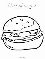 Hamburger Coloring Sandwich Worksheet Make Hamburgers Usa Pages Making Sheet Let Book Little People Print House Lets Noodle Twisty Hoagie sketch template