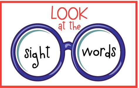 sight words     important