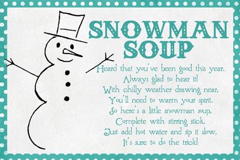snowman soup snowman soup snowman soup poem snowman soup printables