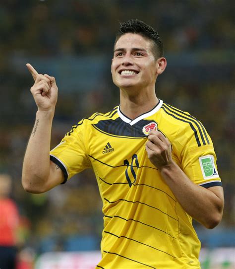 james rodriguez shines  colombia eliminates uruguay  fifa world cup  spokesman review