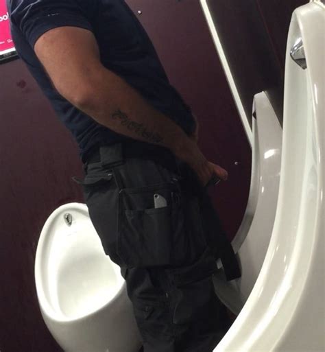 man with uncut dick caught at the urinals spycamfromguys hidden cams spying on men