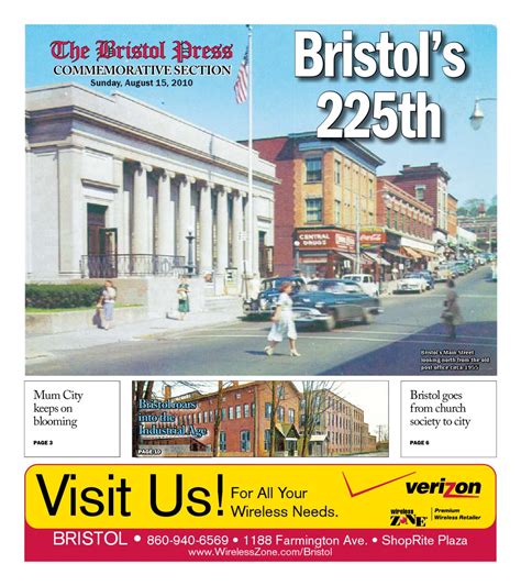 bristol press bristols  anniversary  bristol press