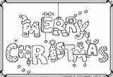 Coloring Christmas Pages Happy Merry Words Print Year Holidays Disney Template Easter Coloringtop Popular Sketch sketch template