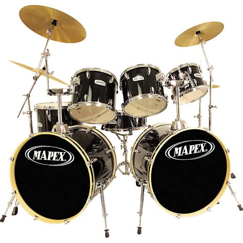 mapex  double bass  piece drum set walmartcom walmartcom