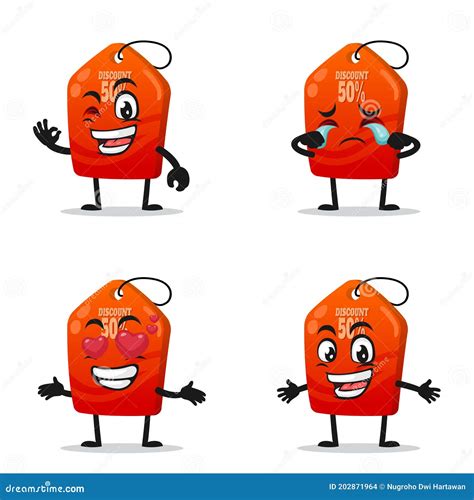 vector illustration  tag mascot  character stock illustration