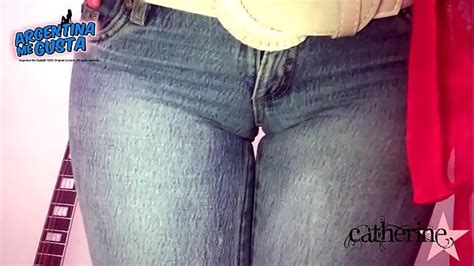 amazing round ass in tight jeans round tits and cameltoe xvideos
