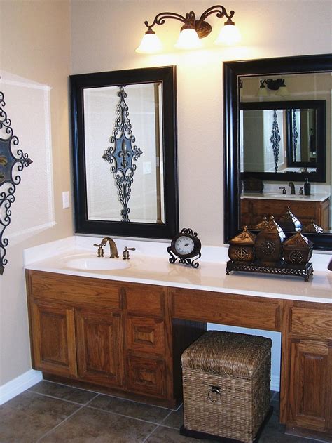 bathroom vanity mirrors  aesthetics  functions