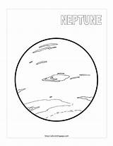 Neptune sketch template