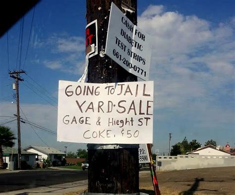 yard sale sign of the week maybe you shouldn t sell coke