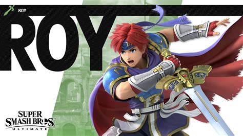 super smash bros ultimate roy wallpapers cat  monocle