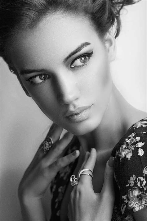 Gorgeous ﻿ Beauty Black And White Portraits Beauty Face