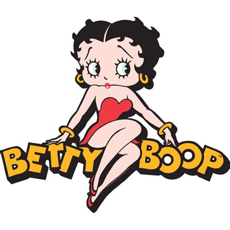 sit magnet betty boop art betty boop cartoon female characters cartoon characters fictional