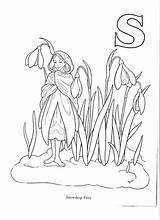 Snowdrop Drawing Getdrawings Flower Coloring Pages sketch template