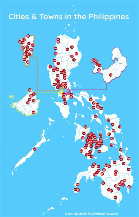 Cities And Towns In The Philippines Discover The Philippines