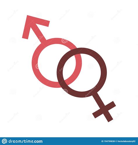 gender and sexual orientation icon in trendy flat style isolated stock