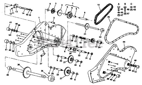 poulan pro rt  ka poulan pro rear tine tiller transmission parts lookup  diagrams partstree
