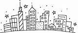 City Coloring Clipart Cityscape Scape Pages Outline Drawing Gotham Building Print Road Kids Clip Clipground Blocks Color Webstockreview 92kb Drawings sketch template