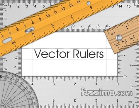 fuzzimo page   printable cards printable ruler vector