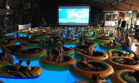movie night at the pool in germany outdoor movies in unusual places…