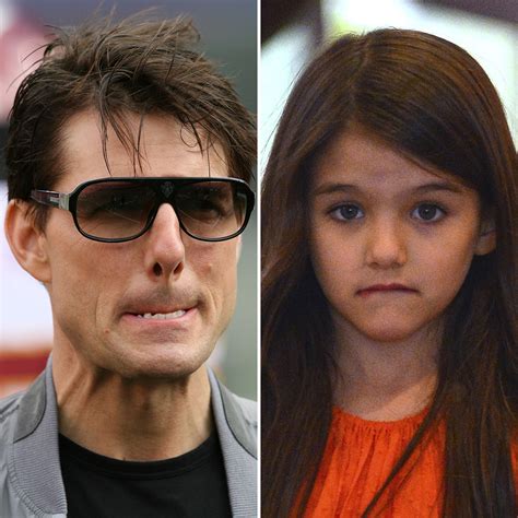 tom cruise and daughter suri cruise often make the same facial