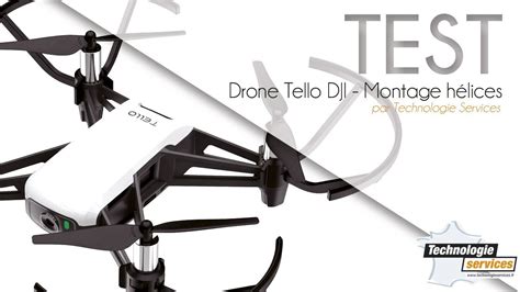 drone tello dji programmable scratch montage helices youtube