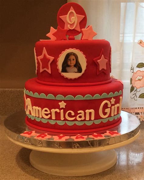 American Girl Themed Cake Themed Cakes Cake Desserts