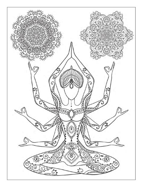 list  yoga coloring pages
