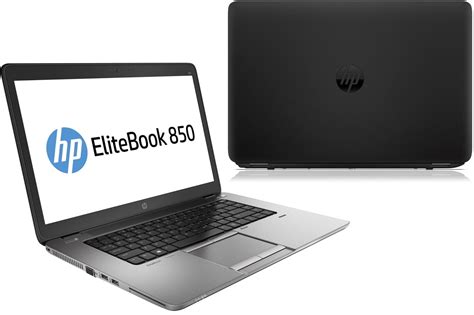 refurbished hp elitebook    laptop intel core iu