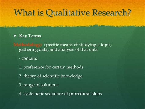 qualitative research powerpoint