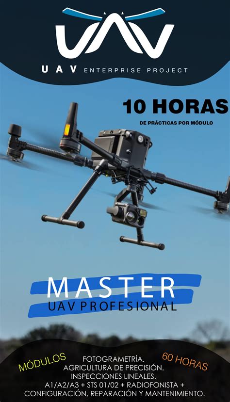 uav enterprise project lanza el master uav profesional de drones