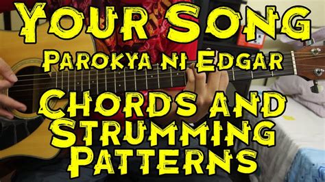 10 guitar chords your song parokya ni edgar images partitur lagu terbaru