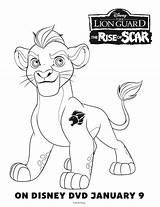 Lion Guard Coloring Pages Printable Sheets Disney Activity King Getdrawings Getcolorings Lifefamilyjoy sketch template